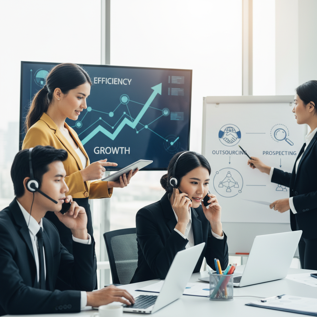 Externalisation commerciale et prospection : gagner en efficacité rapidement